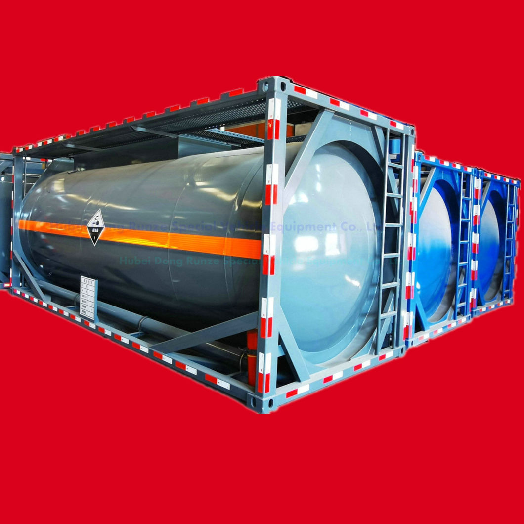 20FT SS30408 Stainless Steel Nitric Acid Hno3, Hf Acid, Naoh Sodium